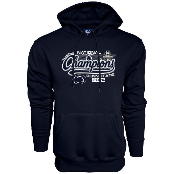 navy hooded sweatshirt Women's National Volleyball Champions Penn State 2024